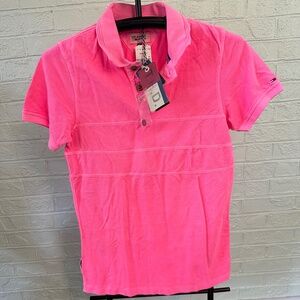 Brand New - Never worn with tags Lonetree Polo (Bright Pink) - M